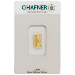 C. Hafner 1 gram goudbaar